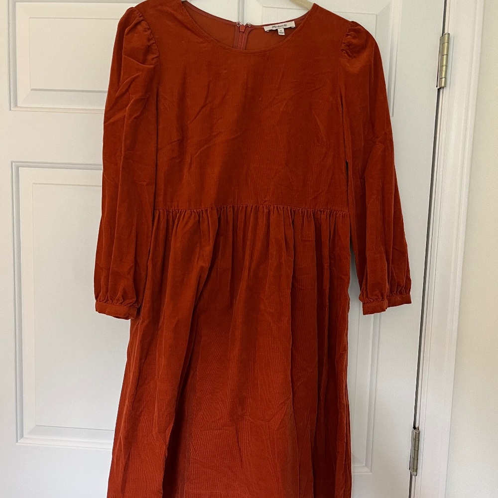 Madewell corduroy mini dress